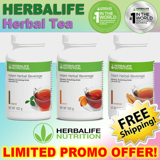 Herbalife Instant Tea Beverage Cinnamon SPECIAL PRICE! FREE SHIPPING!