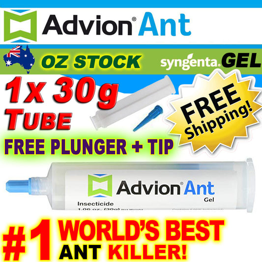 Advion Ant Gel Ant Killer FREE SHIPPING LIMITED TIME Bait Control Black Fire Kill Ants 30g Tube