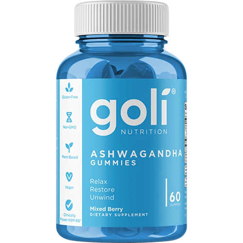 Goli Supergreens Gummies ACV Ashwagandha Superfruits 60x Gummies Choose Bottle